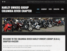 Tablet Screenshot of columbiariverhog.net